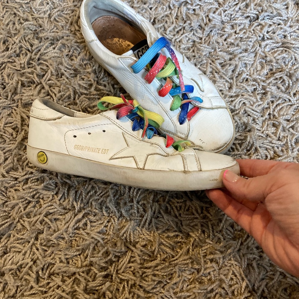 Golden goose white sneakers